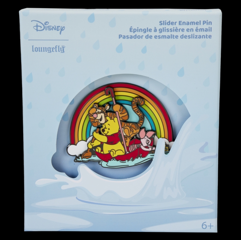 Disney Loungefly Winnie the Pooh Rainy Day Pin